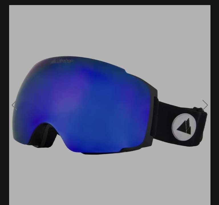 Masque de Ski Winter Your Life Meije Black Lux3000 Red Ion + Lux1000 Yellow