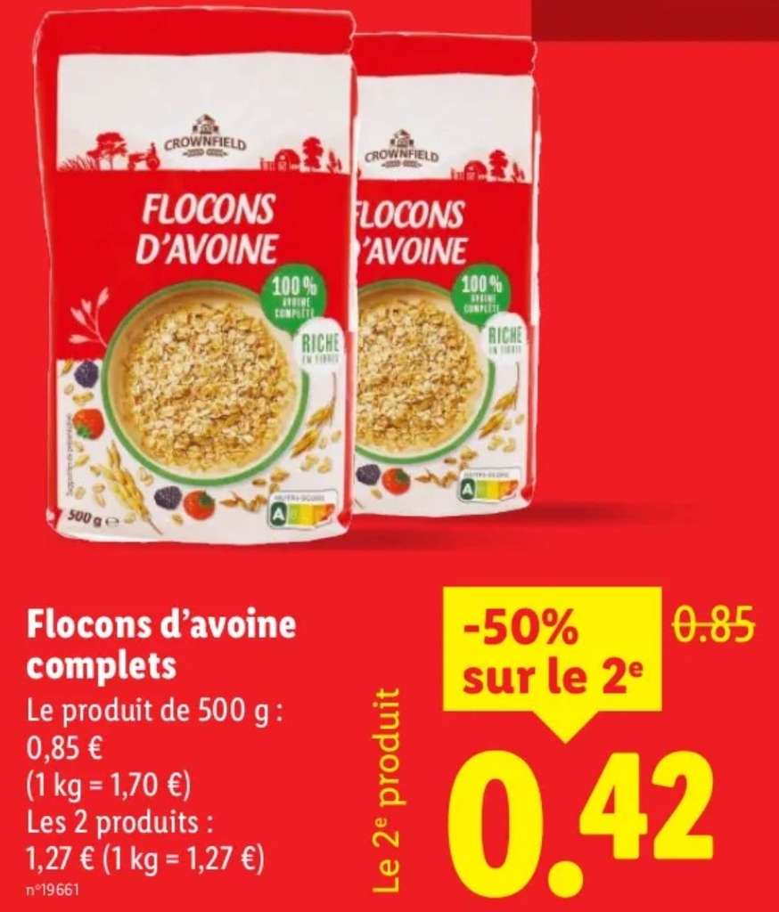 Flocons D Avoine Lidl