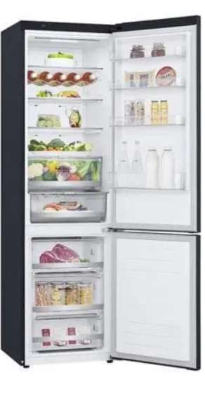 Réfrigérateur congélateur bas LG GBB72MCDDN - 277 + 107L, No Frost