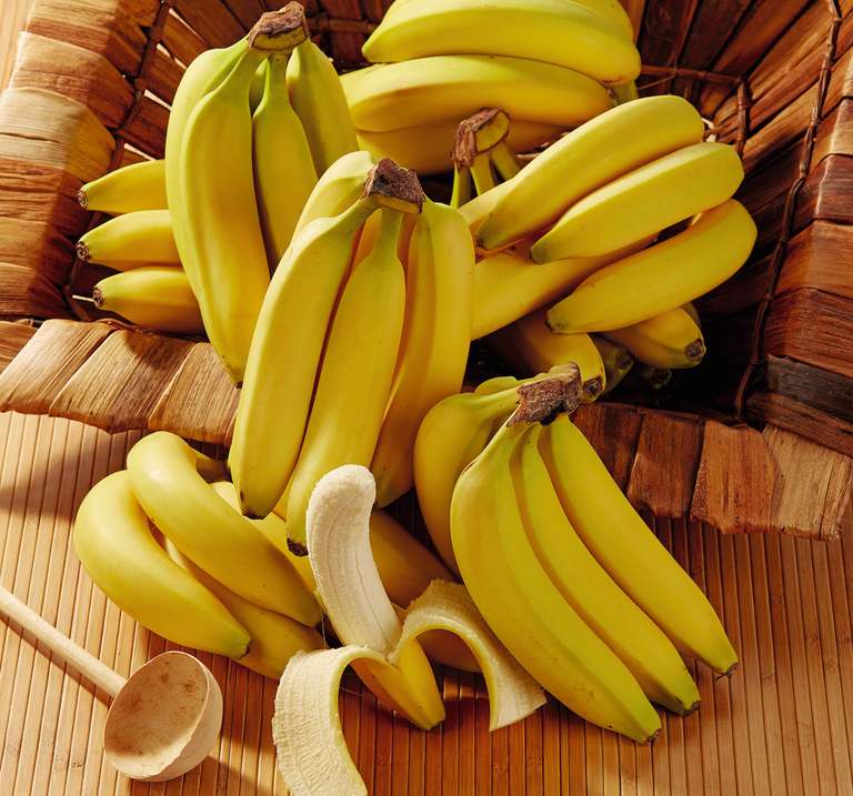 Bananes Cavendish - Catégorie 1,Origine Afrique ou Amérique du Sud ou Antilles françaises (le kilo en vrac)