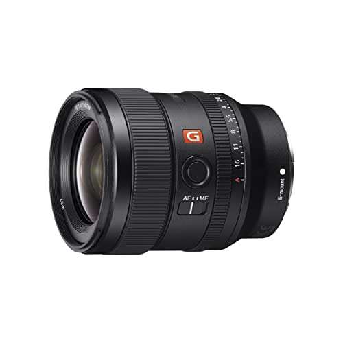 Objectif photo à focale fixe Sony SEL24F14GM FE 24 mm, f/1.4 GM (Via coupon)