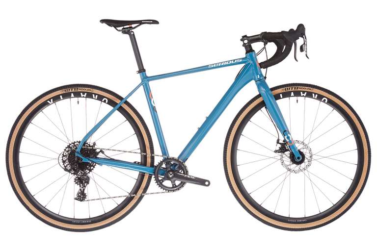 Vélo de Gravel Serious gravix disc Sram Apex 40 Dents Bleu 2021