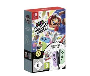 Jeu Super Mario Party (code à télécharger) + Joy Con violet et vert pastel (59,99€ avec code promo)