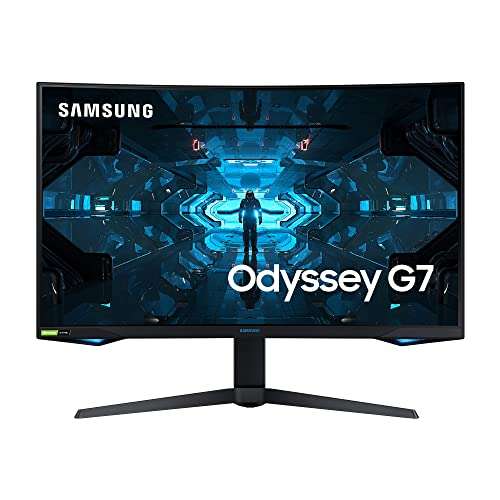Écran PC incurvé 32" Samsung Odyssey G7 (LC32G73TQSRXEN) - WQHD, QLED VA, 240 Hz, 1 ms, HDR600, FreeSync Premium (Occasion - Très bon état)