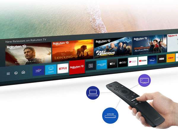 TV 55" Samsung QE55Q95T - 4K UHD, 100Hz, HDR, QLED, Smart TV