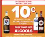 Bouteille de cognac Camus Île de Ré + étui (via 4,5€ remise si carte + 10€ en BA)