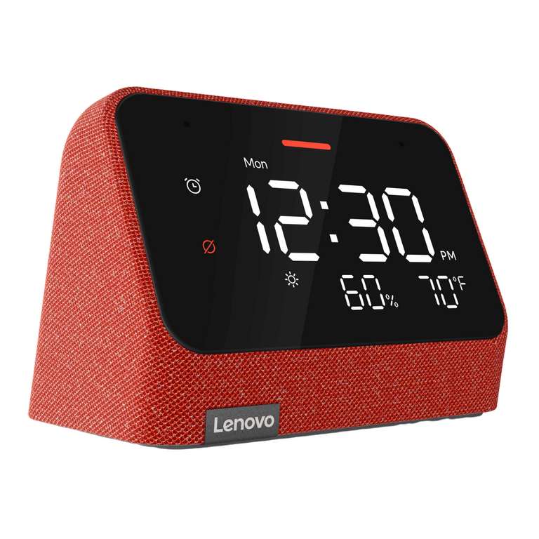 Réveil Intelligent Lenovo Smart Clock Essential avec Alexa intégré –