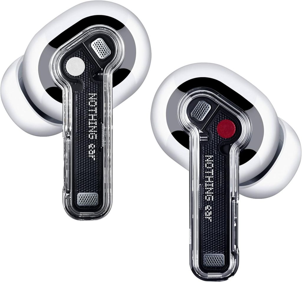 [Prime] Ecouteurs Bluetooth sans Fil Nothing Ear - Réduction Active de Bruit Intelligente, Jusqu’à 40,5 Heures d’écoute - Blanc