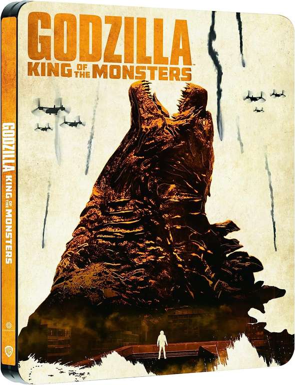 Coffret Blu-Ray/4K ULTRA Monterverse : Godzilla + Kong + Godzilla 2 + Godzilla vs Kong, Édition avec boîtier Steelbook (vendeur Tiers)