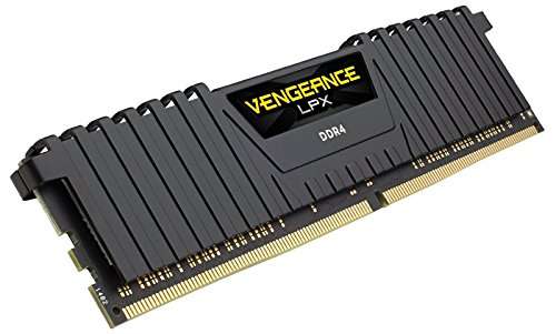 Kit Mémoire RAM Corsair Vengeance LPX (CMK32GX4M2D3600C16) - 32 Go (2 x 16 Go), DDR4, 3600MHz, 16-19-19-36