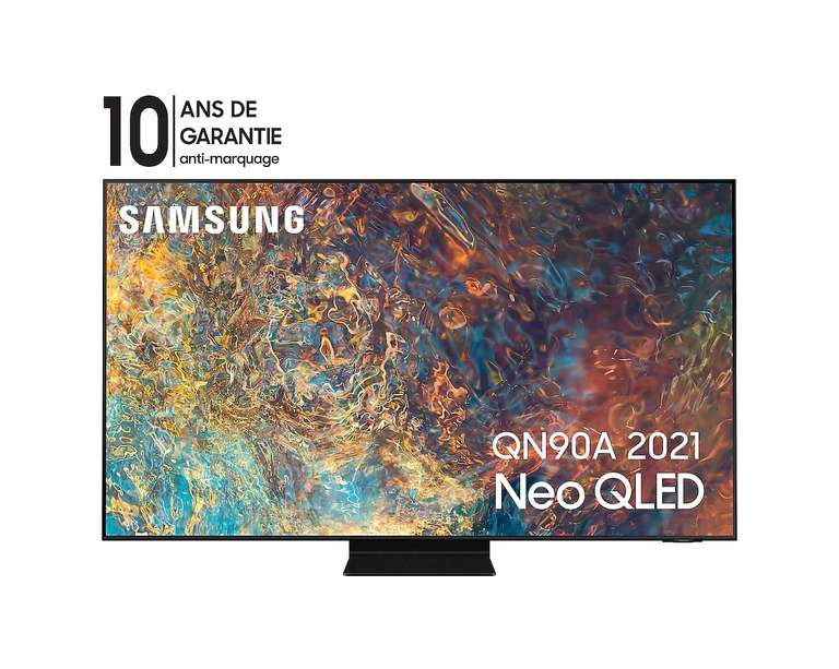 TV 55" Neo QLED Samsung QE55QN90A - Dalle VA - 4K UHD, 100 Hz, Quantum HDR 2000, Smart TV
