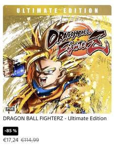 Jeu Dragon Ball Fighterz Ultimate Edition sur PS4 (Dématérialisé)