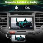Autoradio 2 Din Carplay & Android Auto Awesafe - Écran 7" Tactile, Bluetooth 5.0, GPS, FM (Via coupon 30% - Vendeur tiers)