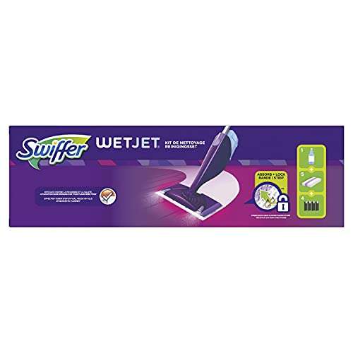 SWIFFER WetJet Balai Spray 80 Recharges Lingettes pour tous