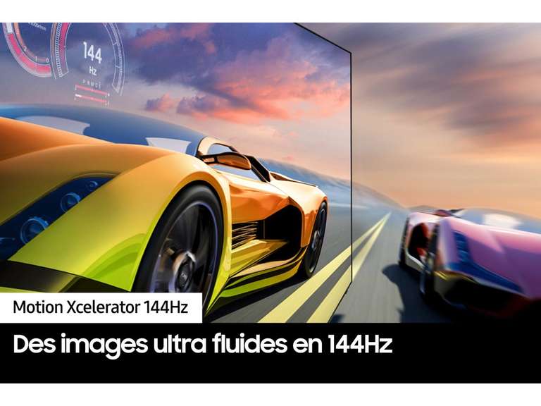 TV 55" Samsung QD-OLED TQ55S95D, 4K Ultra HD, 144Hz, Processeur NQ4 AI Gen 2, 138 cm, Smart TV Tizen, Motion Xcelerator (Via ODR de 600€)