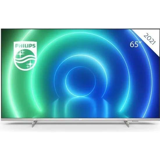 TV 65" Philips 65PUS7556 (2021) - LED, 4K UHD, HDR 10+, Dolby Vision & Atmos, HDMI 2.1 / VRR, Smart TV