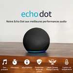 Assistant vocal & Enceinte connectée Amazon Echo Dot 5 (2022) - Bluetooth & Wi-Fi, Alexa