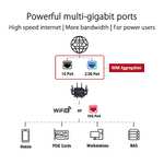 Routeur Wi-Fi Asus GT-AX11000 Pro - Wi-FI 6, Triple Bande, AX11000-10G, AiMesh