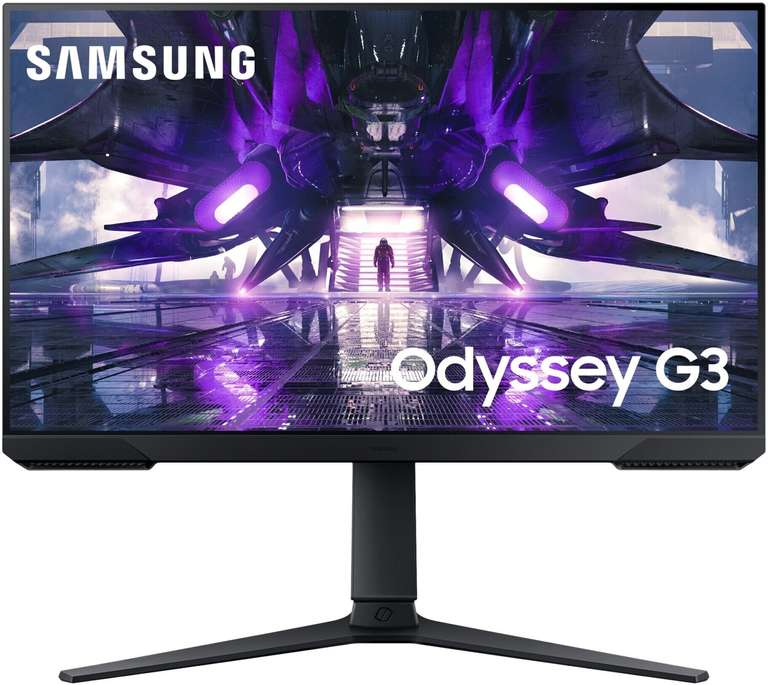 [CDAV] Ecran PC 24" Samsung Odyssey G3 (LS24AG304NRXEN) - FHD, Dalle VA, 144 Hz, 1 ms, FreeSync Premium, Pied réglable