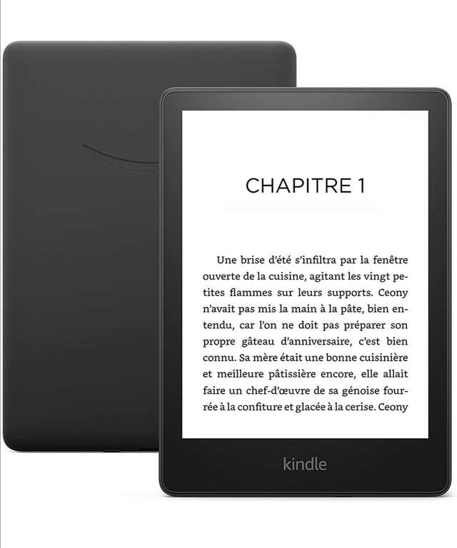 Tablette 6,8" Kindle Paperwhite (8 Go) - sans publicités, noir