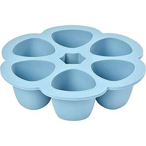 Moule silicone Multiportions Béaba - Four et micro-onde, 6x90 ml