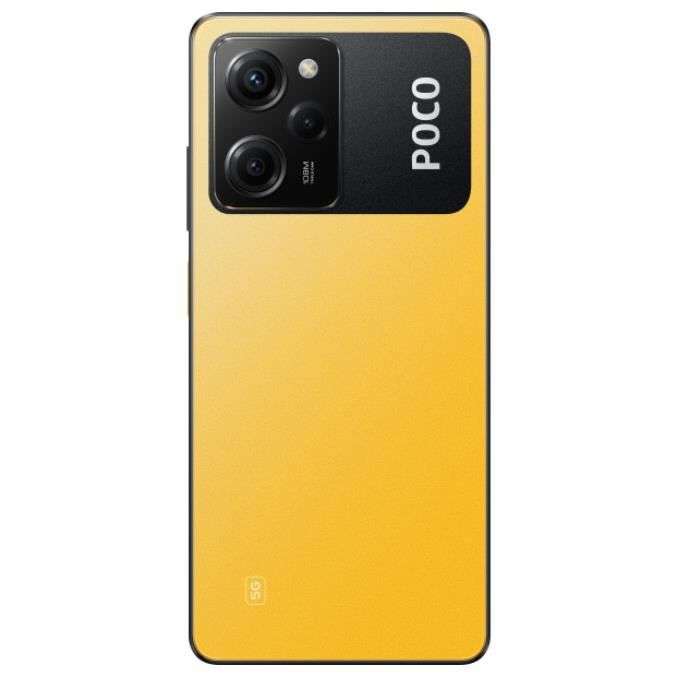 Smartphone 6.67" Poco X5 Pro 5G - 8 Go RAM, 256 Go, jaune (vendeur tiers)