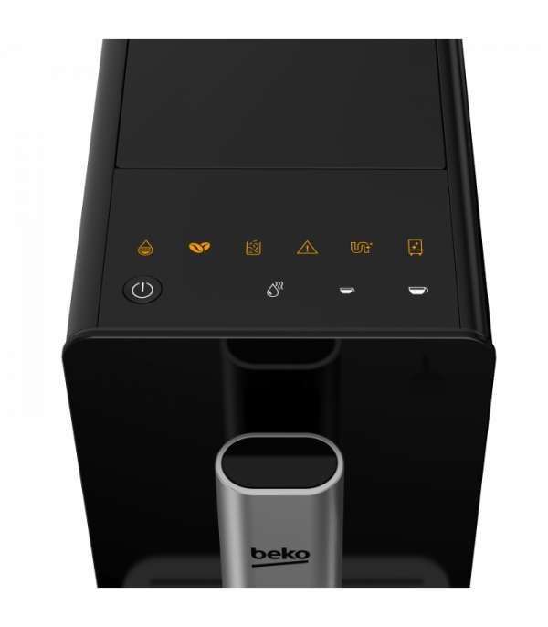 Machine à café avec broyeur Beko CEG3190B - 1350W, Noir (via 182€ sur carte fidélité) - Drives participants