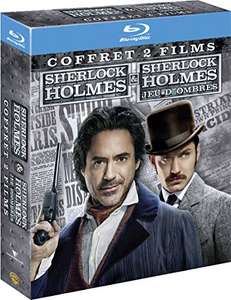 Coffret Blu-Ray Sherlock Holmes + Sherlock Holmes 2 : Jeu d'Ombres -