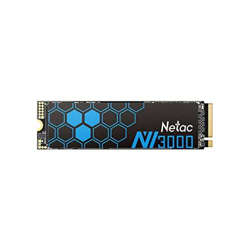 SSD NVMe interne PCIE Netac 3D NAND M.2 2280 - 2 To jusqu'à 3300 Mo/s + dissipateur (Vendeur tiers)