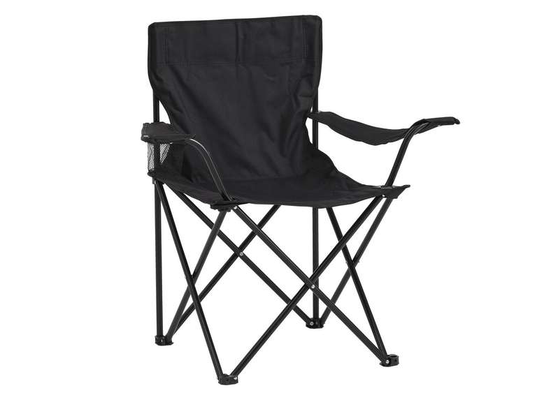Chaise de camping Haldbakken - noir