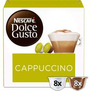 Lot de 2 paquets de capsules de café cappuccino Dolce Gusto (Via 4.65€ sur la Carte de Fidélité) - Grasse (06)