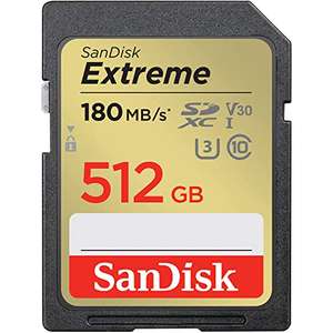 SanDisk Extreme 512 GB SDXC UHS-I U3 Classe 10