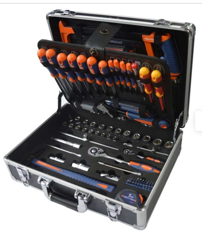 Valise à outils de mécanicien Dexter - 130 pièces