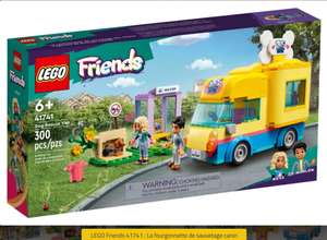 Réduction de 50% sur 3 sets Lego - ex : Lego Friends 41741 La fourgonnette de sauvetage canin