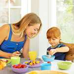 Set de 8 assiettes d'alimentation enfants Munchkin - multicolores