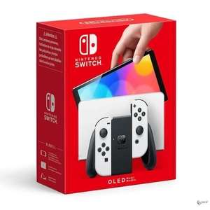 Console Nintendo Switch Oled Joy-Con blancs ou Bleu/Rouge ou Mario (via 41.10€ sur la carte fidélité - sélection de Drives Participants)