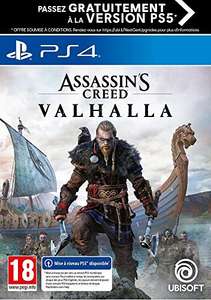 Jeu Assassin's Creed Valhalla sur PS4
