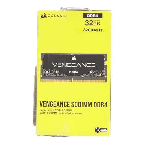 Mémoire RAM 32GB Corsair Vengeance SODIMM DDR4 3200MHz