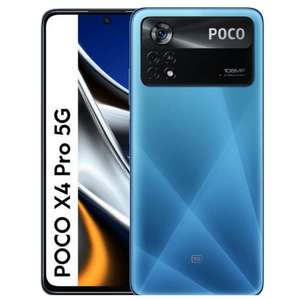 Smartphone 6,67” POCO X4 PRO 5G - Amoled 120Hz, 256 Go, RAM 8 Go - Bleu (Vendeur tiers)
