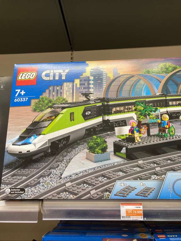 Jeu de construction Lego City (60337) - Train de voyageurs express - Challans (85)