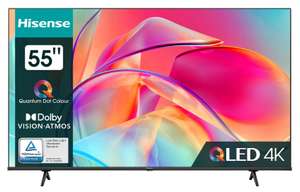 TV 55" Hisense 55E7KQ (2023) - QLED, 4K UHD, HDR 10, Dolby Vision, Smart TV