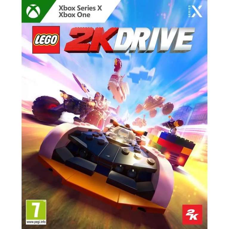 Console Xbox Series X + Forza Horizon 5 - Premium Edition (Dématérialisé) + Jeu LEGO 2K Drive Édition Cross-Gen Standard