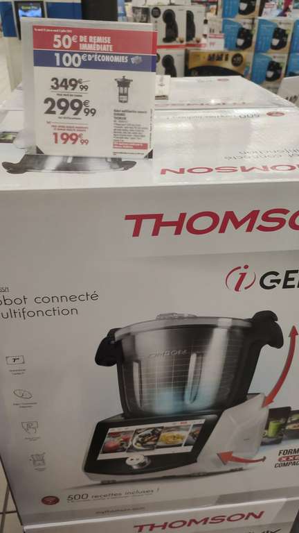 Robot multifonctions Thomson THCM245S (via 100€ sur la carte) - le Crès (34)