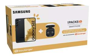 Smartphone 6,1" Samsung S22 128Go + Ecouteurs sans fil Buds 2