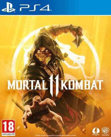 Sélection jeux Warner sur PS4 à 9,90 € - Ex : Mortal kombat 11