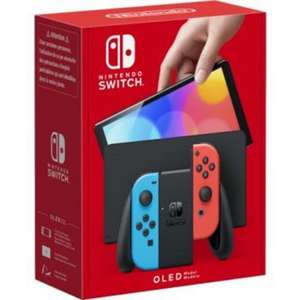 Console Nintendo Switch OLED - Bleu fluo/Rouge fluo (retrait sélection de magasins)
