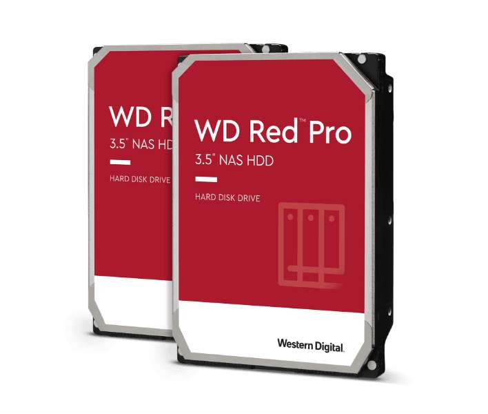 Lot de 2 Disques Durs Western Digital RED Pro 3.5" SATA NAS HDD - 2x16To