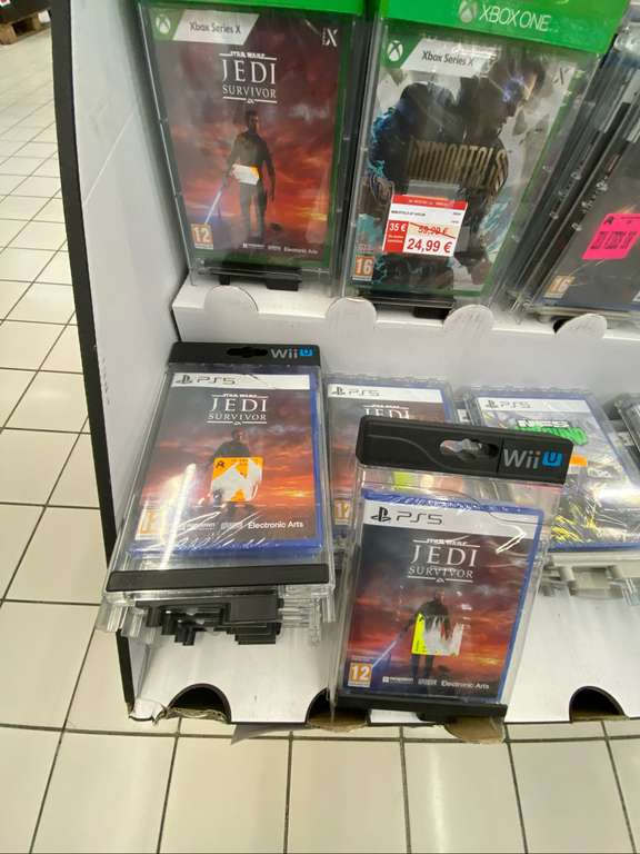 Star Wars Jedi Survivor sur PS5/Xbox Series X - Auchan, Dury Amiens (80)