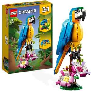 Jouet Lego Creator 3-en-1 31136 Le Perroquet Exotique