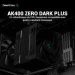 Ventirad Deepcool AK400 Zero Dark Plus (Via Coupon)